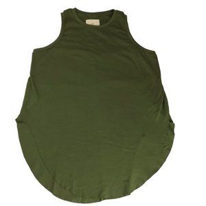 HOIBO Sleeveless Tank Top Size Women's Medium Olive Green Round Neck Toronto, CA